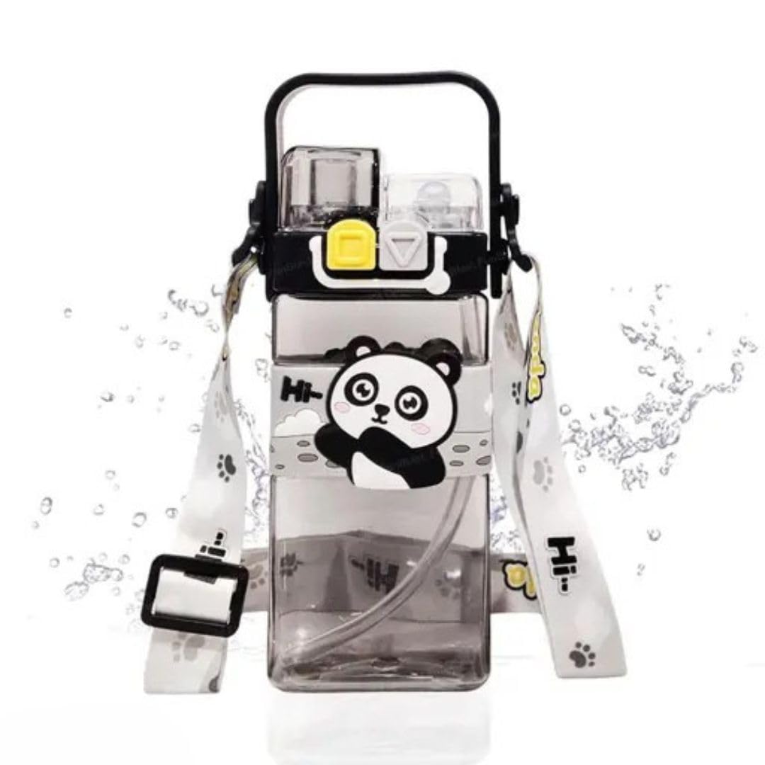 Magic Panda 2 Way Sipper Water Bottle