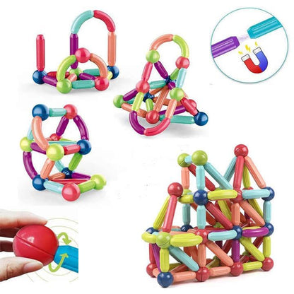 42 pcs Colorful Magnetic Sticks Kit