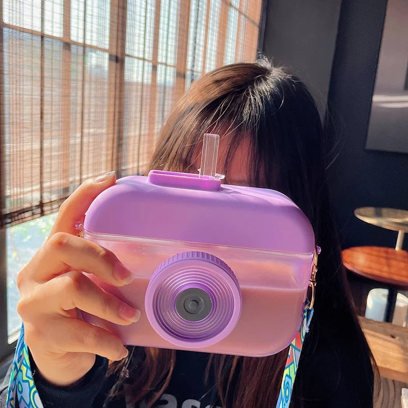 Camera Shaped Bottle