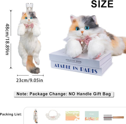Cat Plush Backpack with Sound