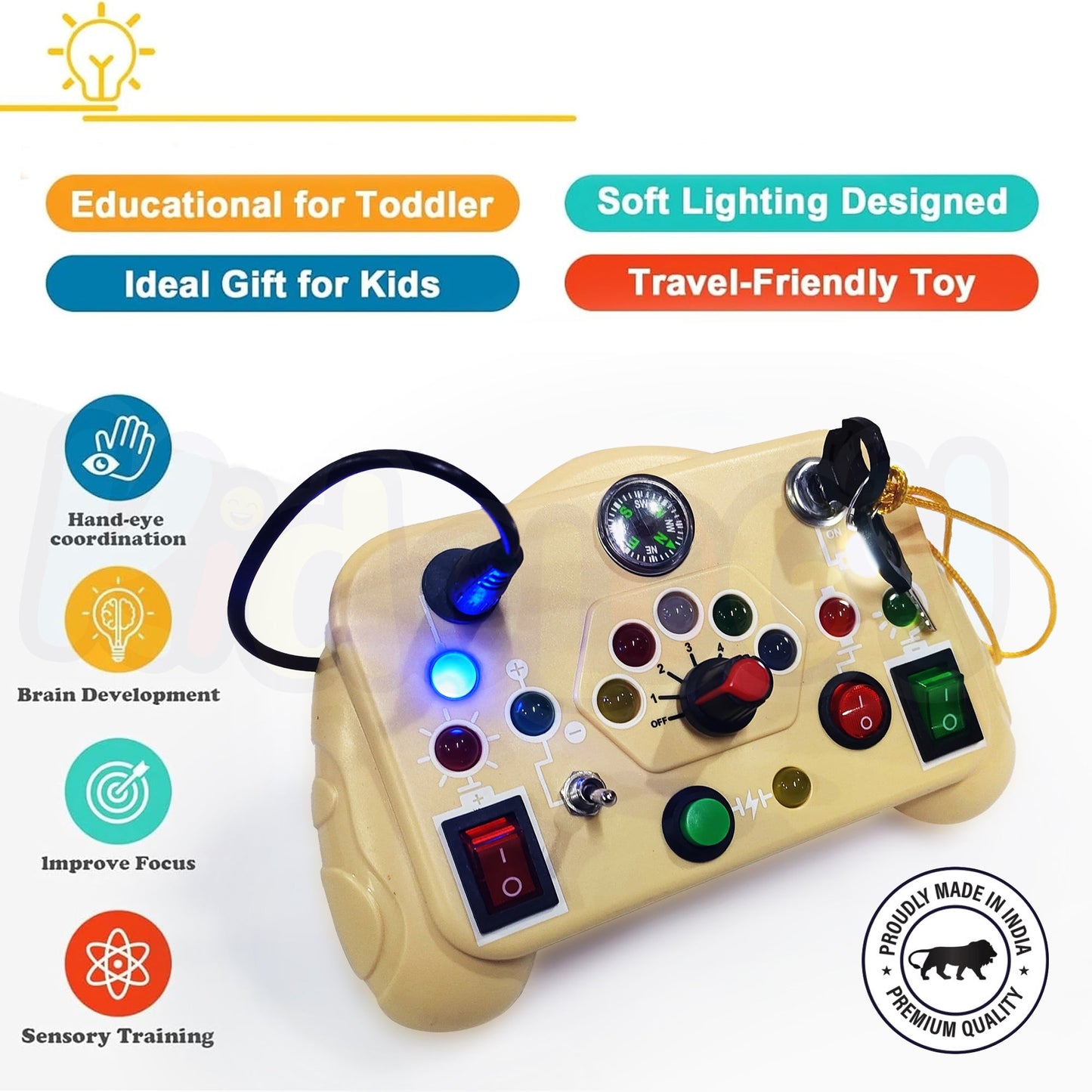 Kidology Montessori Busy Board