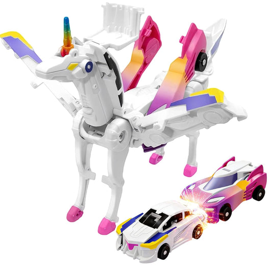 Unicorn Collision Transforming Cars