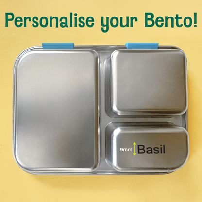 Aqua Mist Steel Bento Box