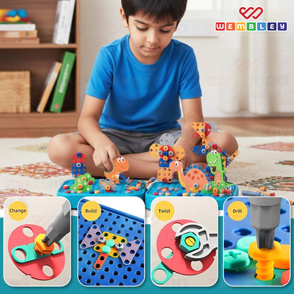 Electric Drill Screw Puzzle Set