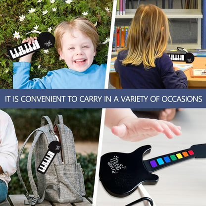 Rainbow Pocket Piano Keychain