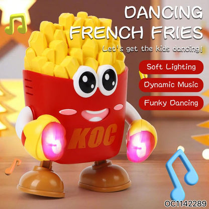 Dancing French Fries Robot Toy with Talkback