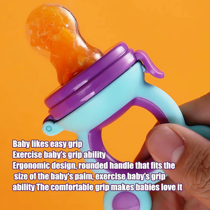 Silicone Baby Fruit Feeder & Food Nibbler