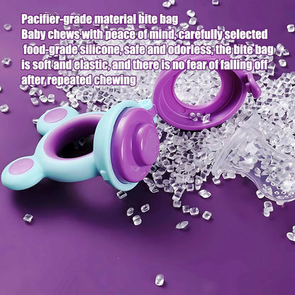 Silicone Baby Fruit Feeder & Food Nibbler