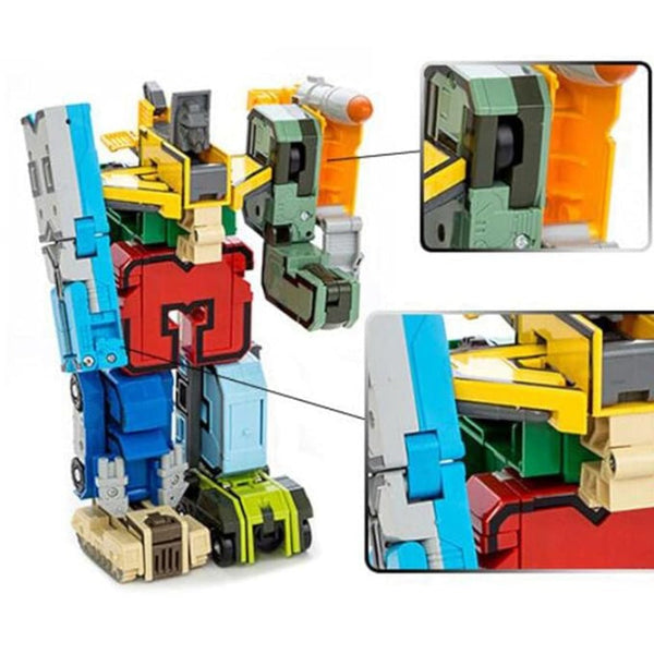 Kidology NumberBot Transformers Set