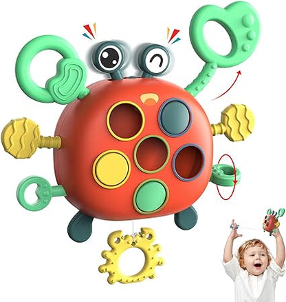 Kidology Crab Shape Silicone Sensory Toy