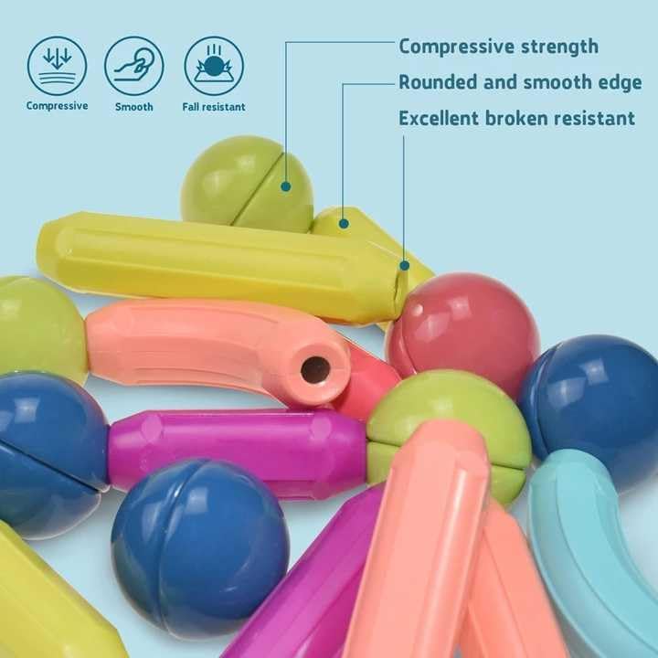 42 pcs Colorful Magnetic Sticks Kit