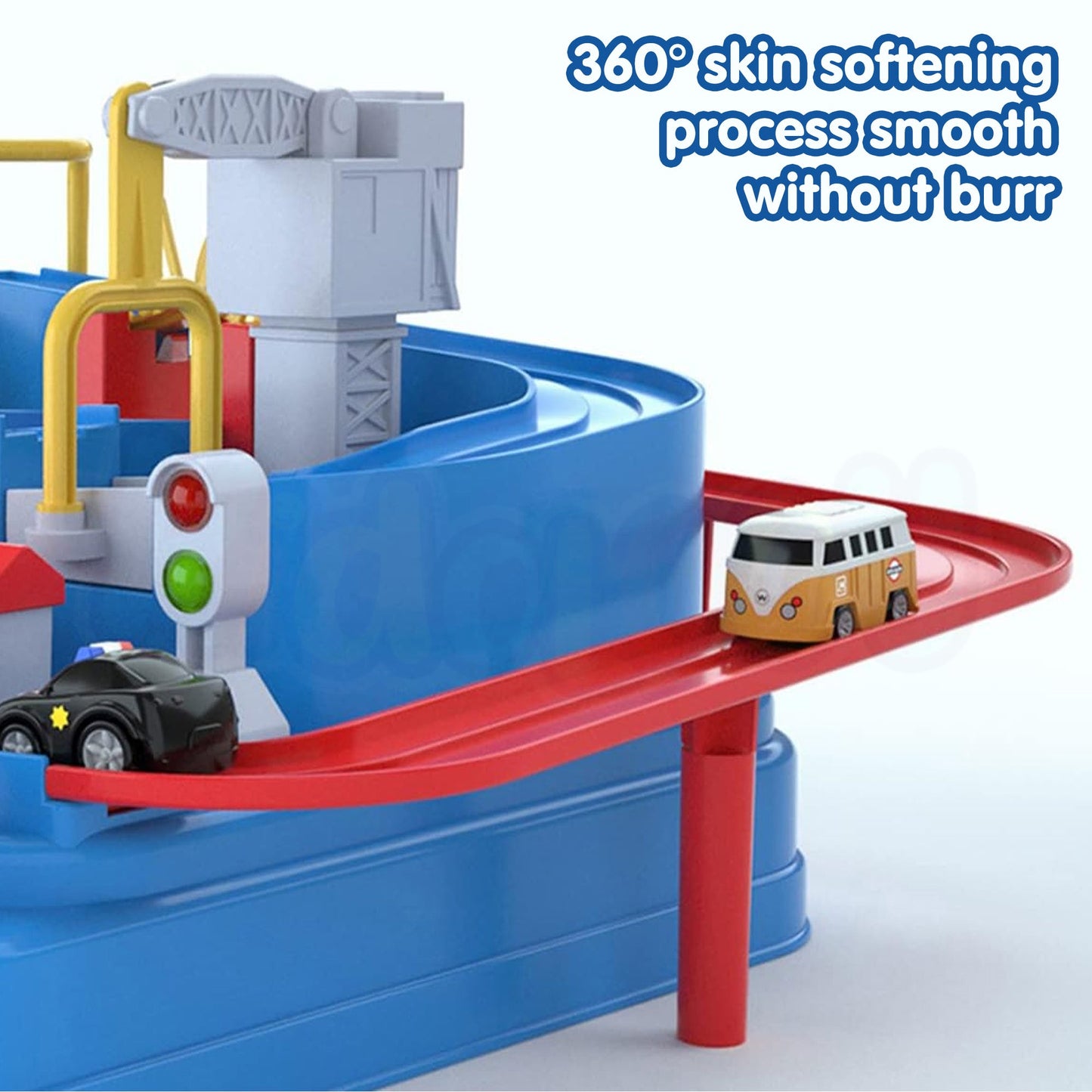 Kidology Car Adventure Rescue Track Set