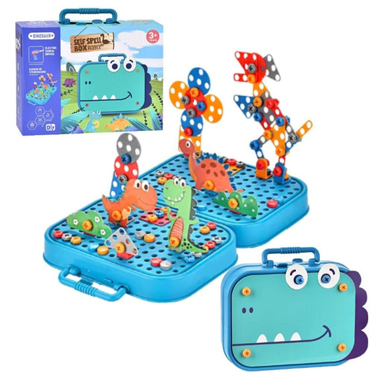 Electric Drill Screw Puzzle Set