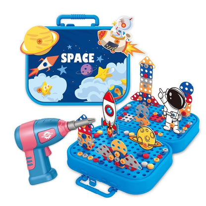 Electric Drill Screw Puzzle Set