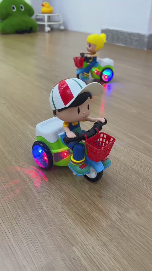 360° Musical Stunt Tricycle Toy