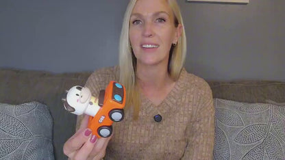 Kidology Big Head Animals Press & Go Racing Cars (Set of 4)