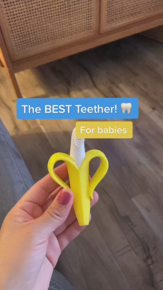 Baby Banana Teether & Infant Toothbrush