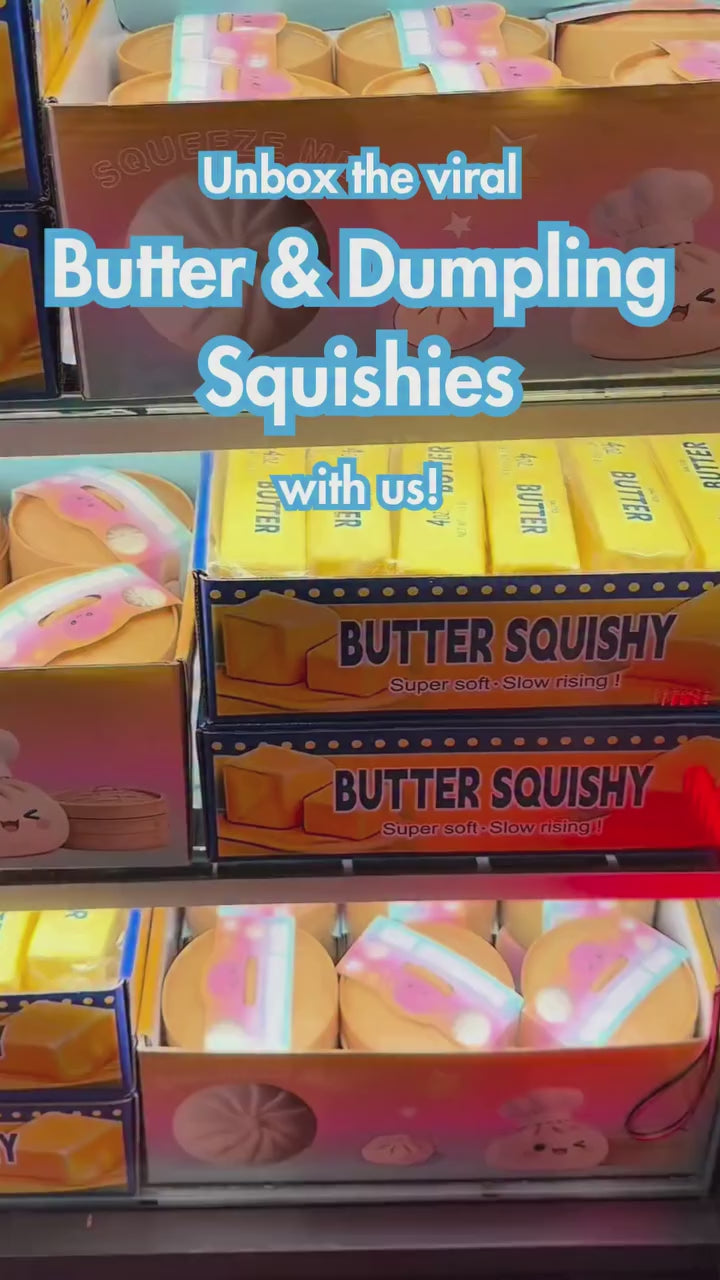 Butter & Dumpling Squishy Combo 🧈🥟