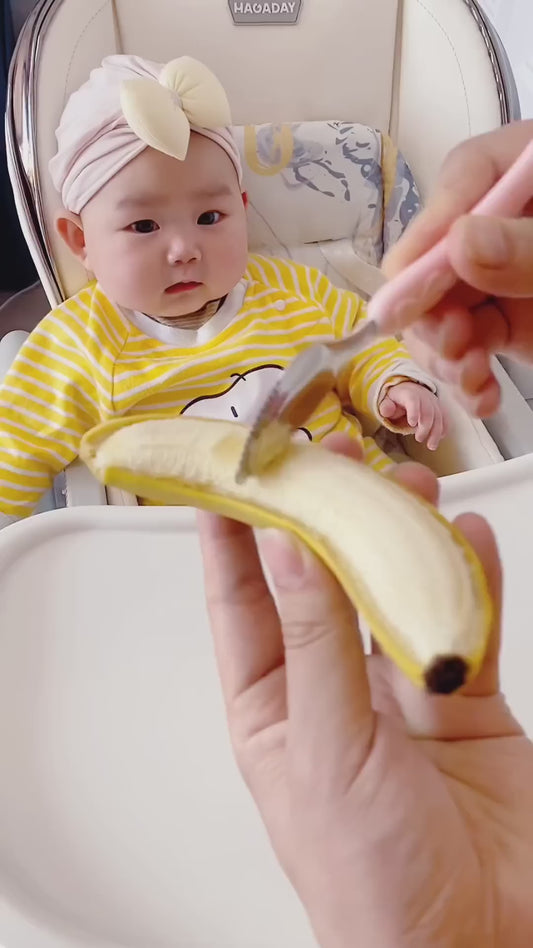 Baby Fruit Scraping Feeding Spoon