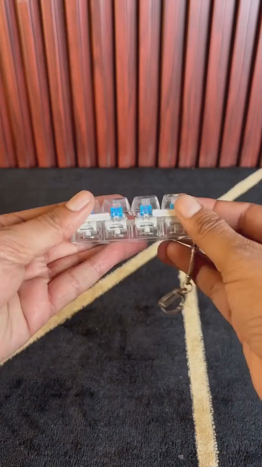 Mechanical Keyboard Switch Keychain Fidget Toy