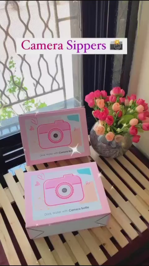 Camera Shaped Bottle
