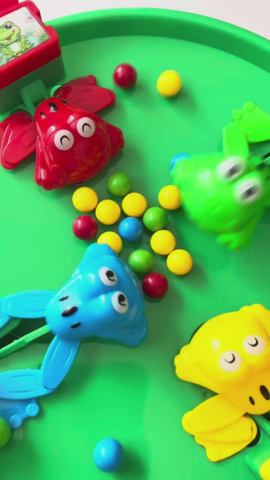 Hungry Frog Jump and Eat Game