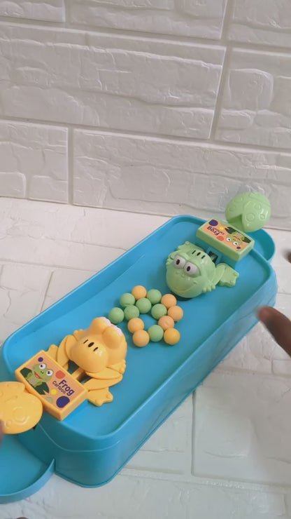 Hungry Frog Jump and Eat Game