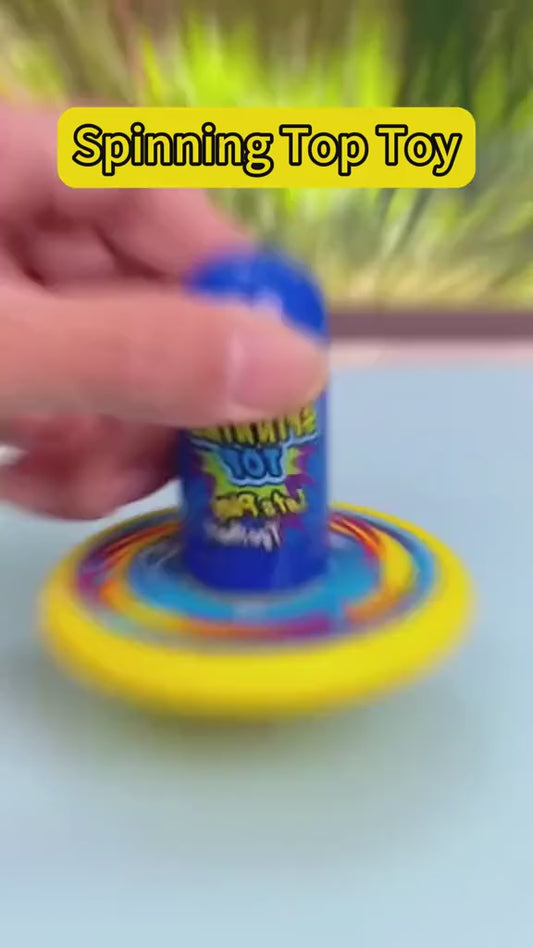 Rainbow Multi-layer Spinning Top Toy