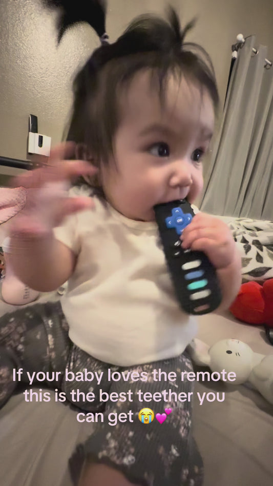 Baby Silicone Remote Teether