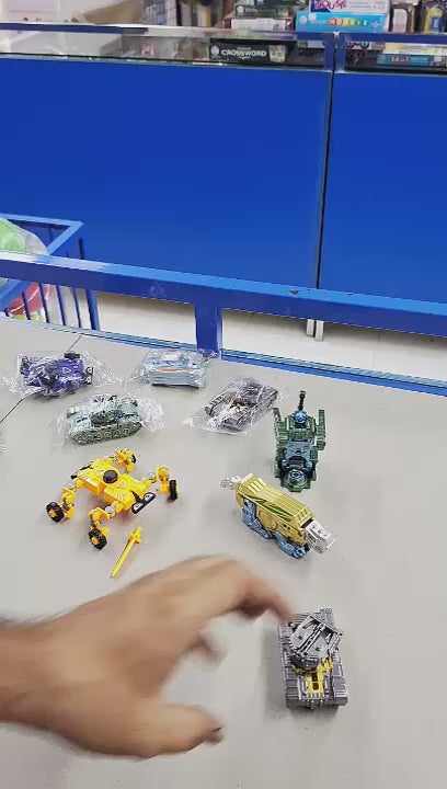 Transforming Robot Fidget Spinner