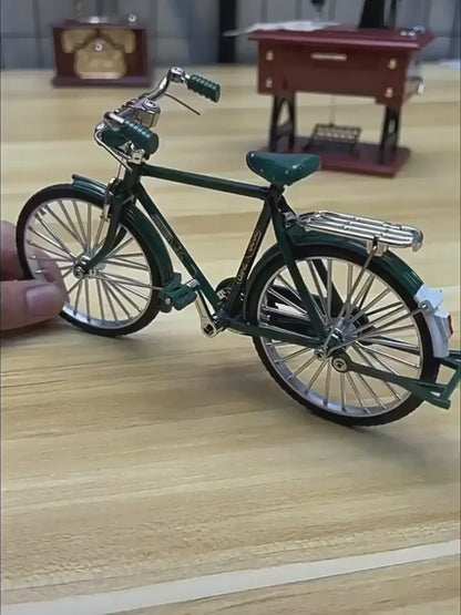 DIY Retro Bicycle Model Scale Kit for Kids