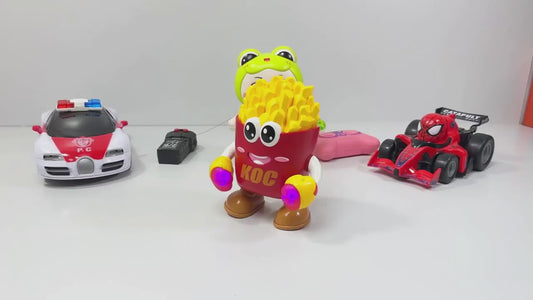 Dancing French Fries Robot Toy with Talkback