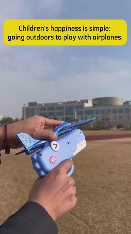 Dinosaur Airplane Launcher Gun