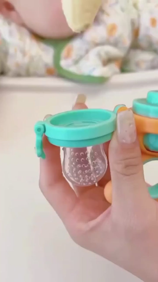 Silicone Baby Fruit Feeder & Food Nibbler